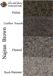 NAJRAN BROWN GRANITE  - BHG