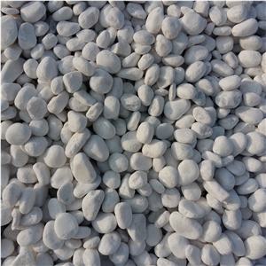 Pebbles Garden White Color Gravel 