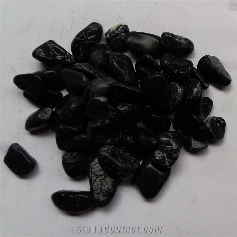 Rocks Stone Black Crushed Stone