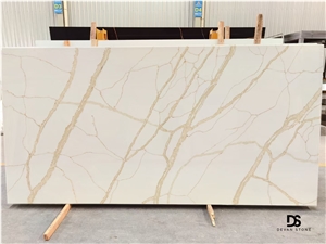 Calacatta White Quartz Slabs