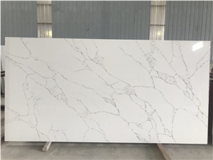 Calacatta White Quartz Slabs