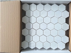 Italian Dolomiti Marble Polished Diamond Mosaics Tiles