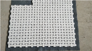 Italian Dolomiti Marble Polished Diamond Mosaics Tiles
