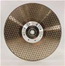 Electroplated Triangle Saw Blade Diamond Blade Cutting Saw 