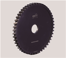 Oblique Segment Calibrating Wheel Diamond Tool
