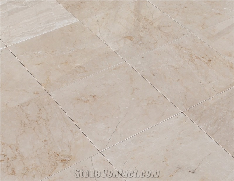 Calista Cream Polished Marble Tile