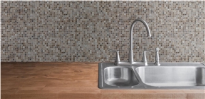 Philedelphia Travertine Mosaic - 1"X1"