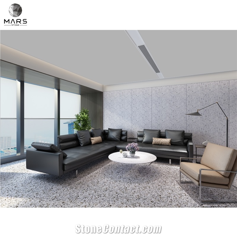 Cement Faux For Stone Floor Tiles With Terrazzo Tile