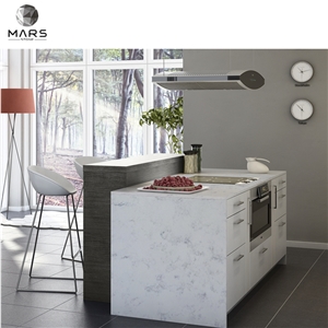 New Arrival Kitchen Artificial White Quartz Stone Countertop