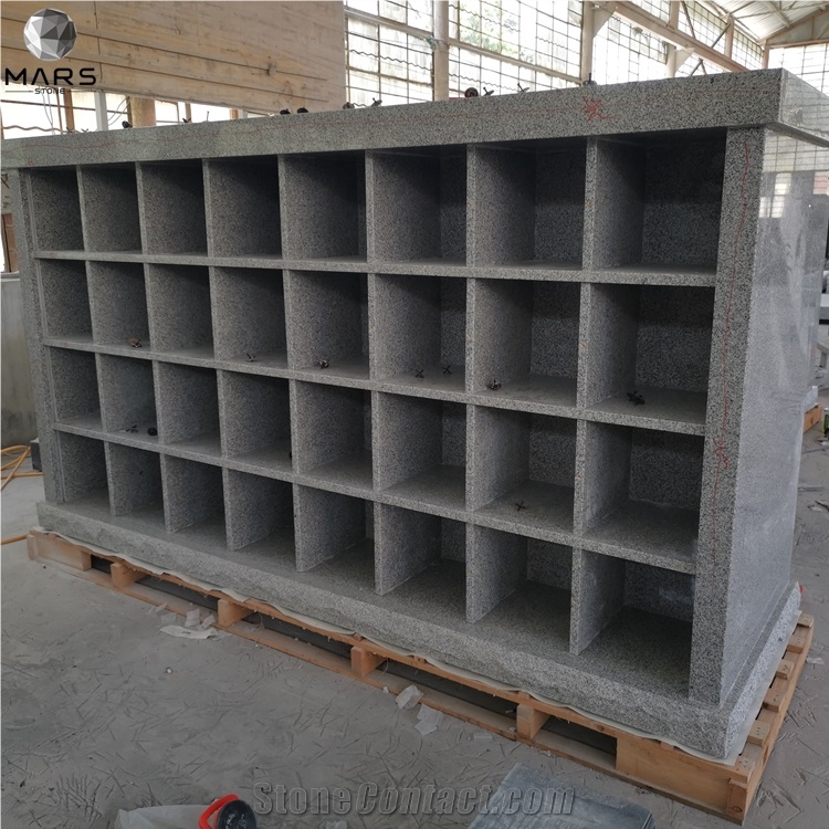 China Factory Natural Granite Wall Columbarium New Design 