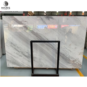 Greek Volakas White Marble Bar Top Table Top Island Top