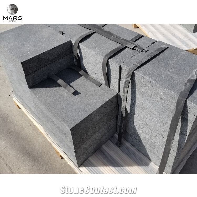 High Quality Dark Black Pearl Pavers G684 Tiles For Flooring