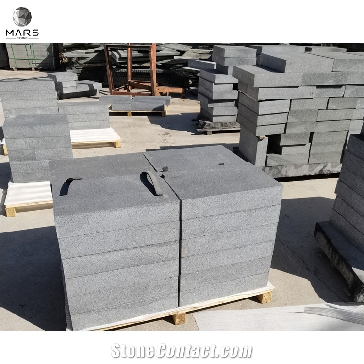 High Quality Dark Black Pearl Pavers G684 Tiles For Flooring