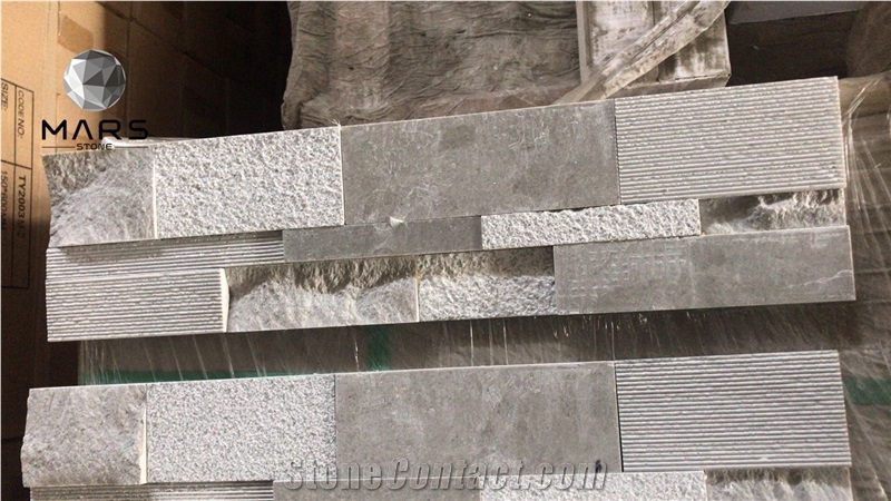 Hot Flagstone Grey Nature Stone For Wall Cladding Tiles