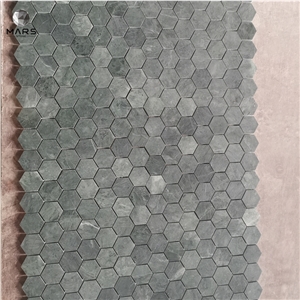 Jade Green Marble Bathroom Mosaic Tiles With Good Price