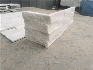 Ledge Stone Panel White Stack Stone Quartz Natural Stone
