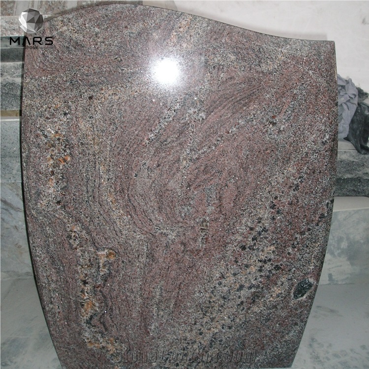 Monument Popular Multicolor Granite Stone Tombstone Cheap