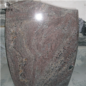 Monument Popular Multicolor Granite Stone Tombstone Cheap