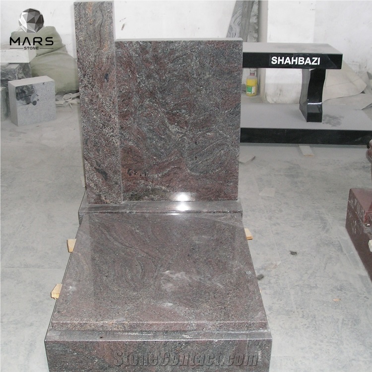 Monument Popular Multicolor Granite Stone Tombstone Cheap