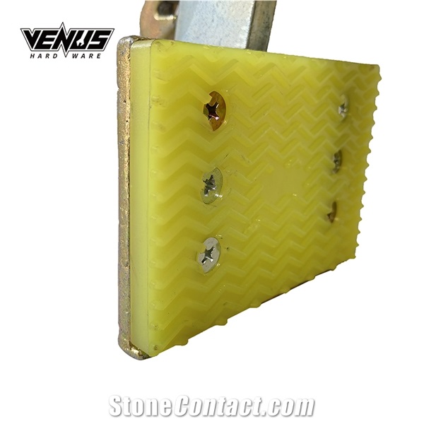 Heavy Duty Scissor Metal Clamp For Kerb Stone Marble