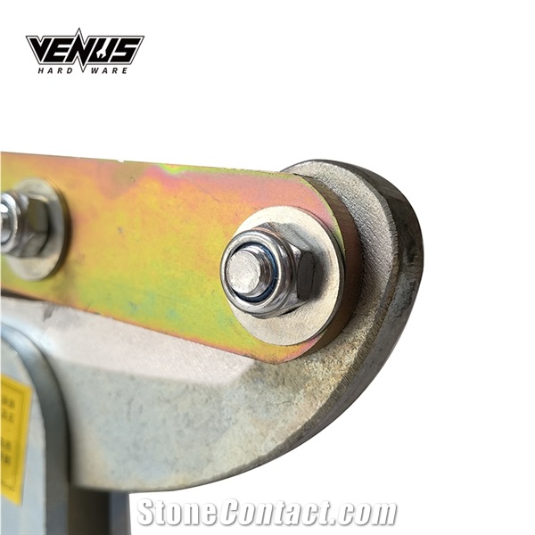 Heavy Duty Scissor Metal Clamp For Kerb Stone Marble