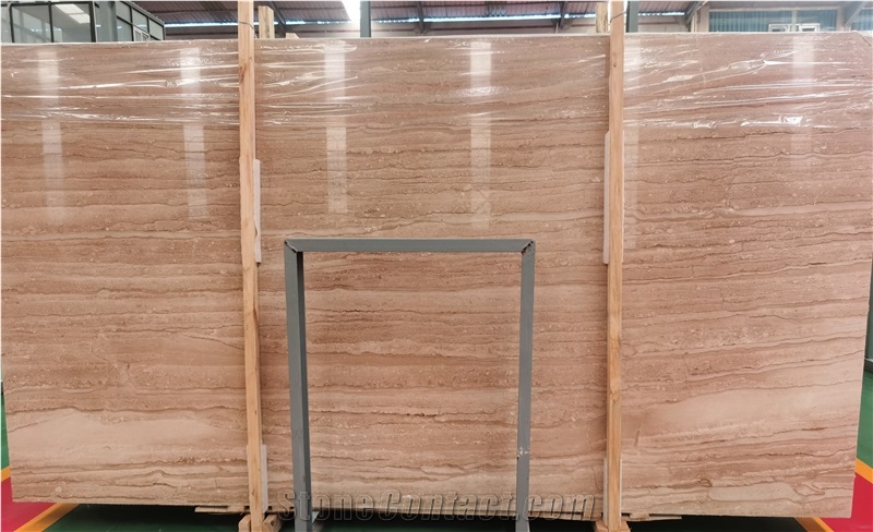 Delta Daino Beige Marble Slab