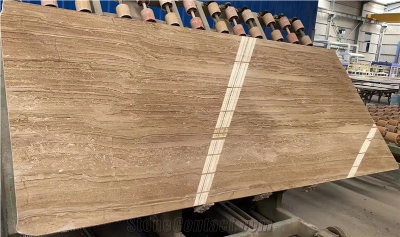 Italy Daino Nuvolato Beige Marble Slab