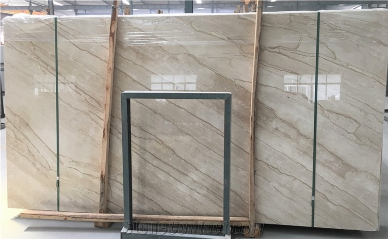 Italy Perlato Olympo Beige Marble Slab