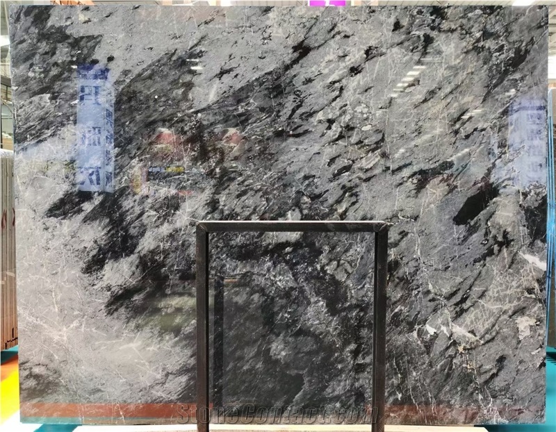 Turkey Black Spider Marble Slab