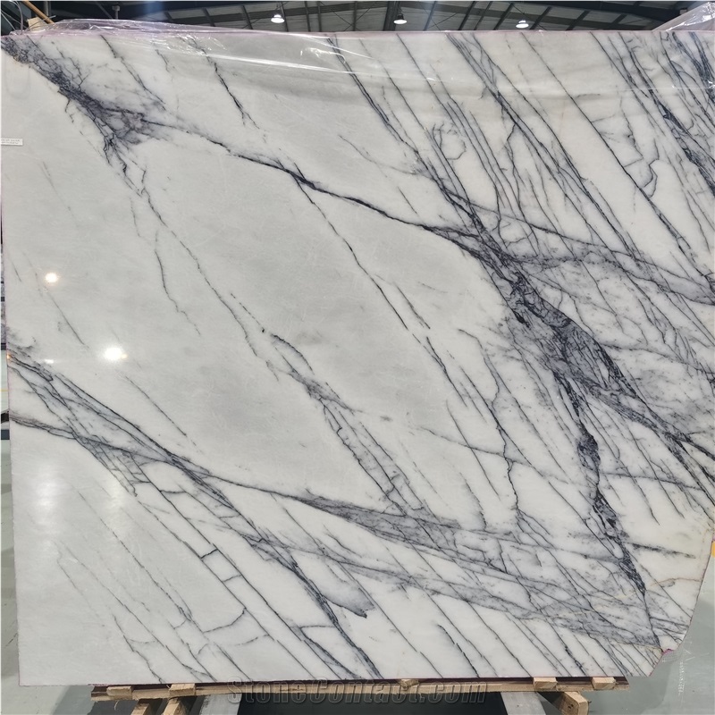 Turkey Calacatta Viola White Marble Slab