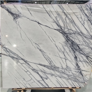 Turkey Calacatta Viola White Marble Slab