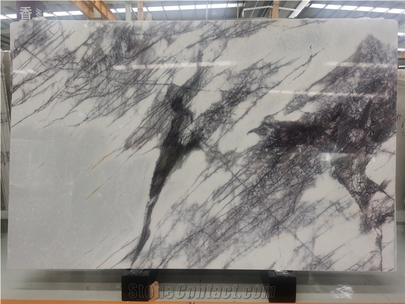 Turkey Calacatta Viola White Marble Slab