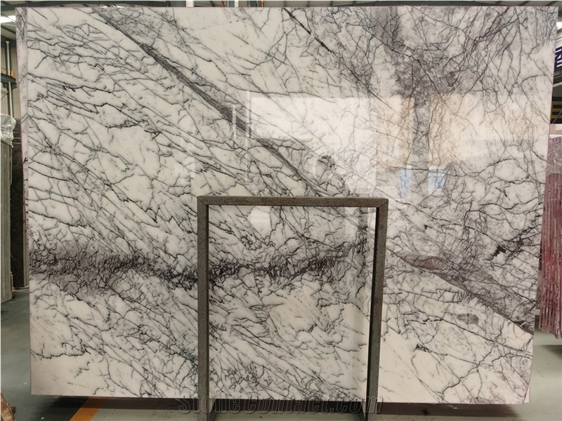 Turkey Calacatta Viola White Marble Slab