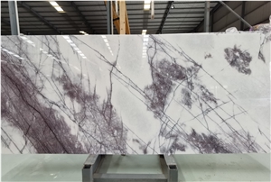 Turkey Milas Lilac White Marble Slab