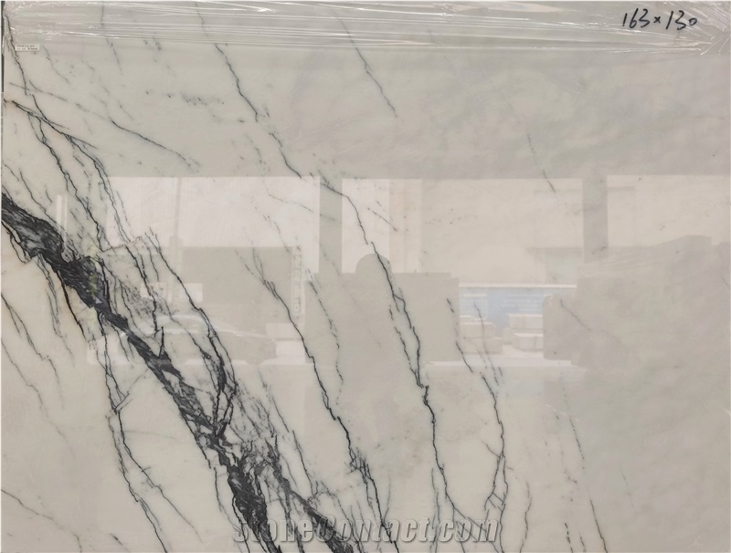 Turkey Mugla New York White Marble Slab