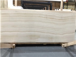 Turkey White Ivory Onyx Slab