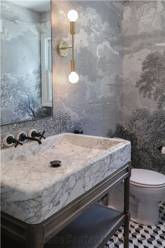 Statuary Marble Sink