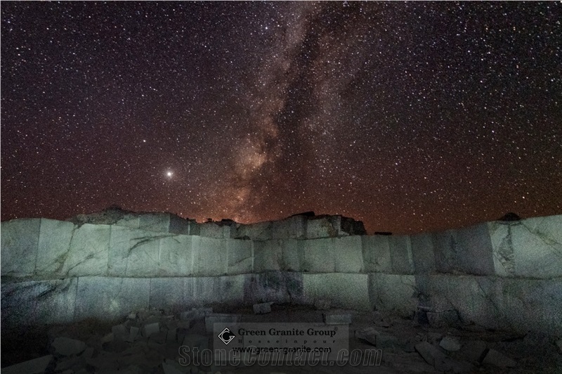 Picasso Green Granite Quarry