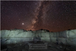 Picasso Green Granite Quarry