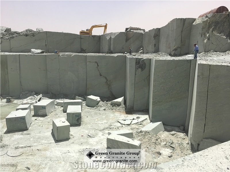 Picasso Green Granite Quarry