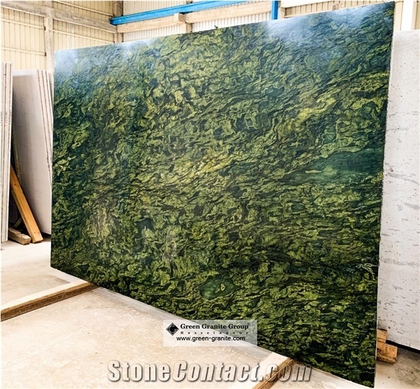 Picasso Green Granite Quarry