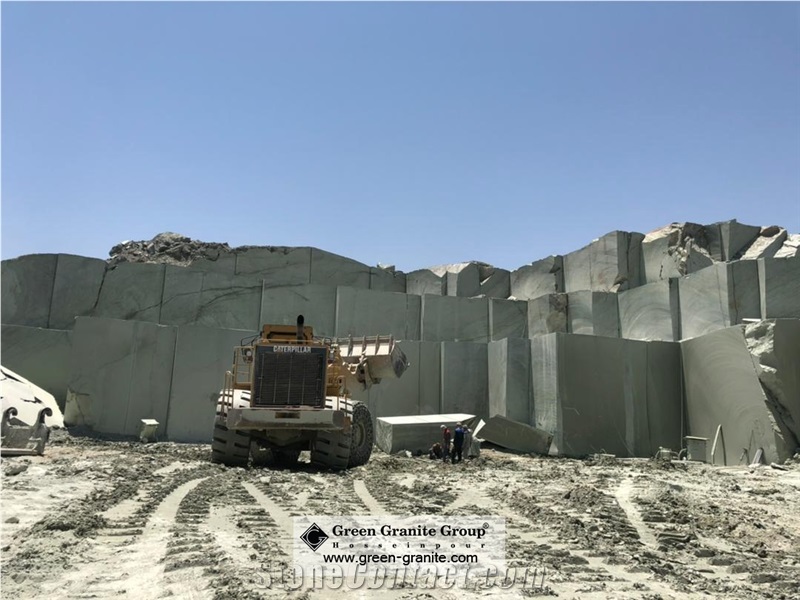 Picasso Green Granite Quarry