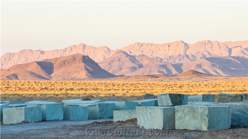 Picasso Green Granite Quarry