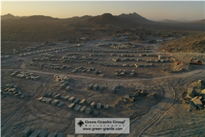 Picasso Green Granite Quarry