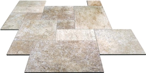 Caramel Travertine French Pattern Set 