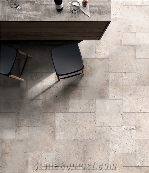 Light Mix Travertine French Pattern Set 