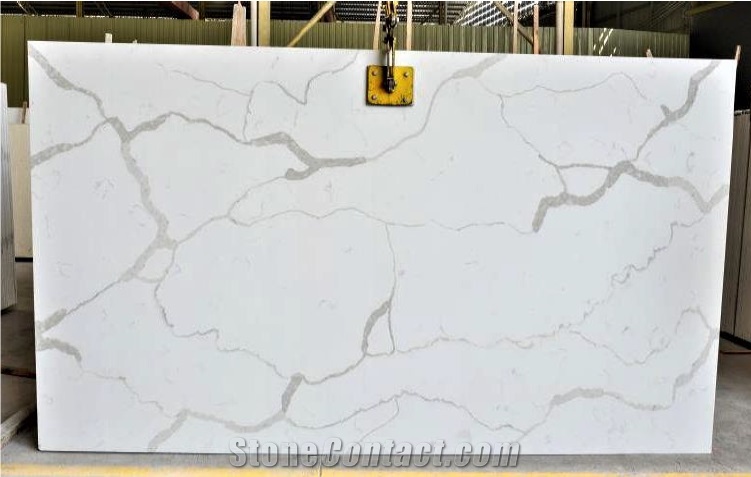 Calacatta Artificial Quartz Slabs Manufacturer