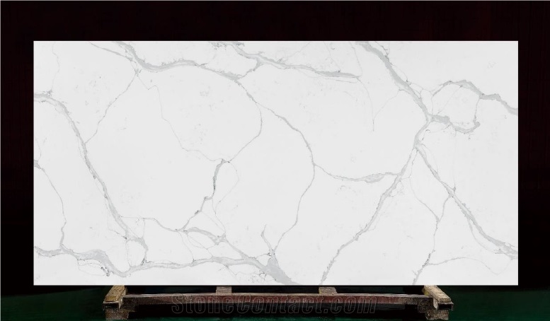Calacatta Artificial Quartz Slabs Manufacturer Price
