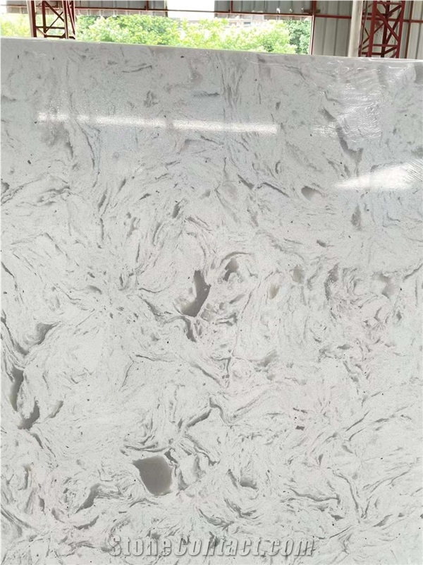 Marble Like Quartz Big Slab 