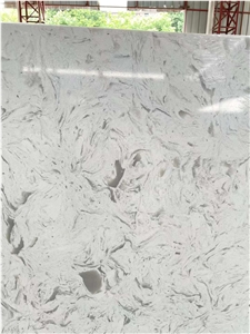 Marble Like Quartz Big Slab 